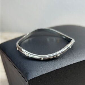 Monet Bangle Bracelet with Gem Accents